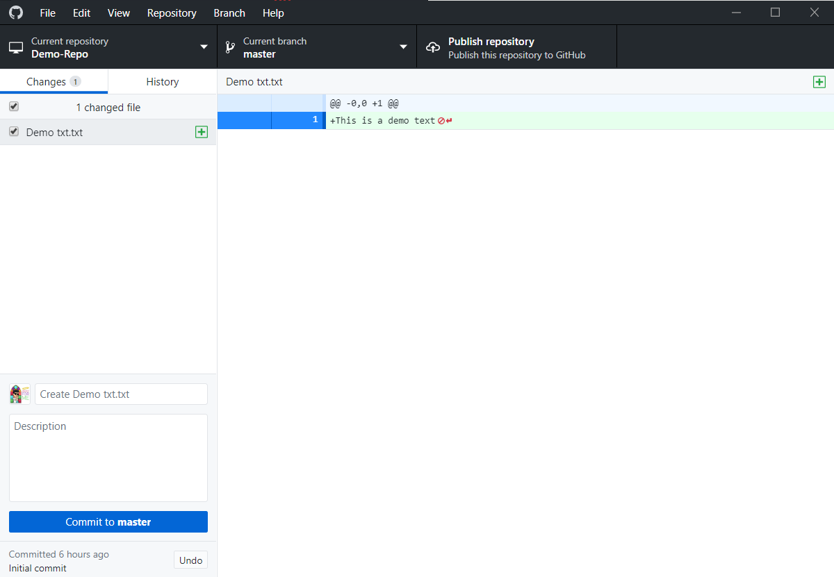 github desktop add external editor